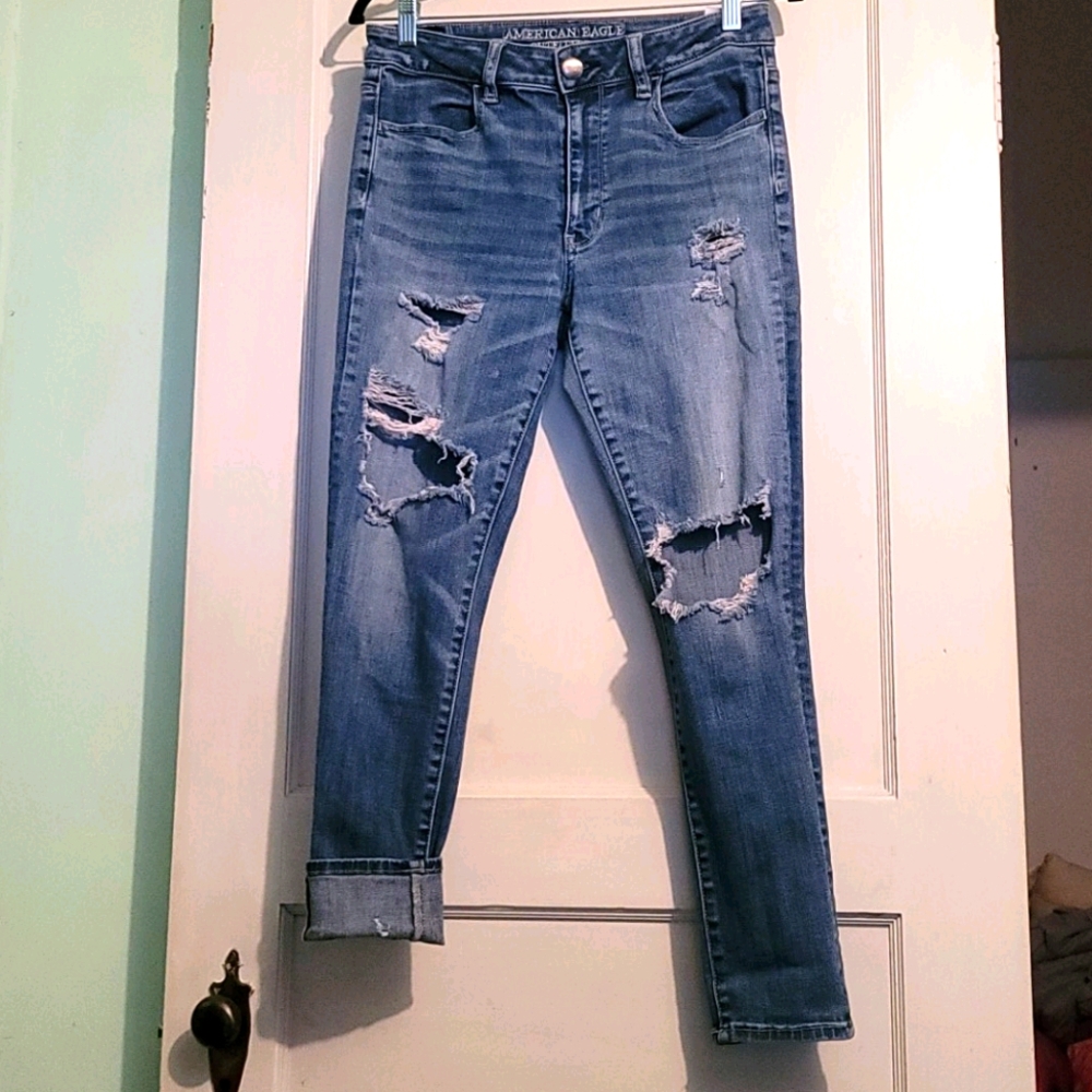 High rise jegging